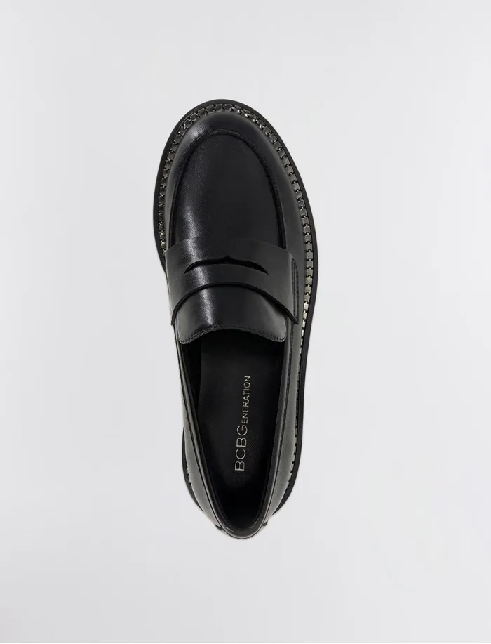 Women Shoes BCBG Black Sabin Loafer Black