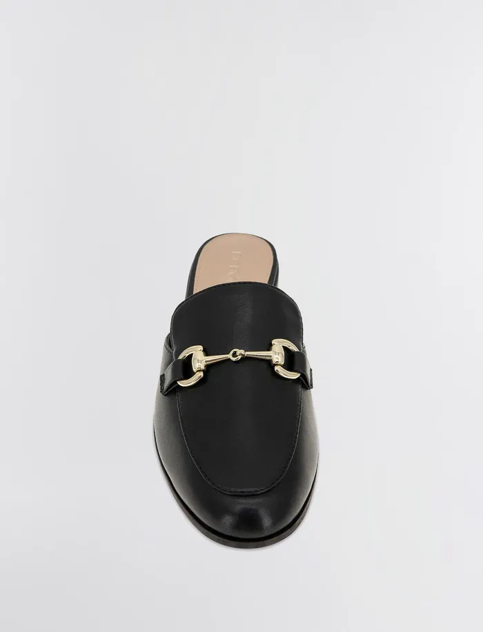 Women Shoes BCBG Black Zorie Loafer Mule Black
