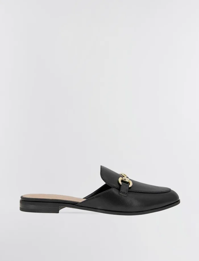 Women Shoes BCBG Black Zorie Loafer Mule Black