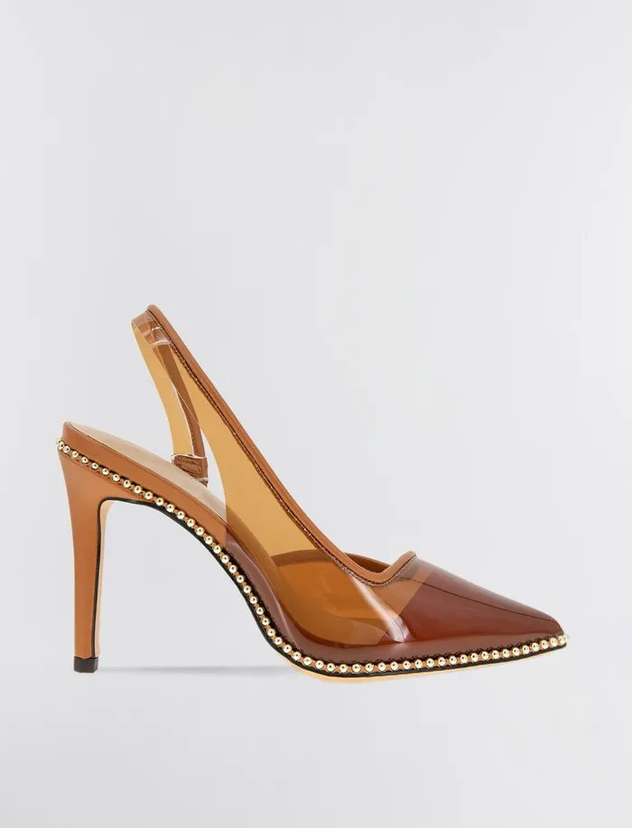 Women Shoes BCBG Brown Hamina Pump Sugar Almond