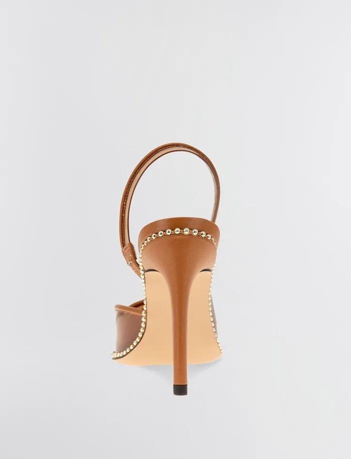 Women Shoes BCBG Brown Hamina Pump Sugar Almond