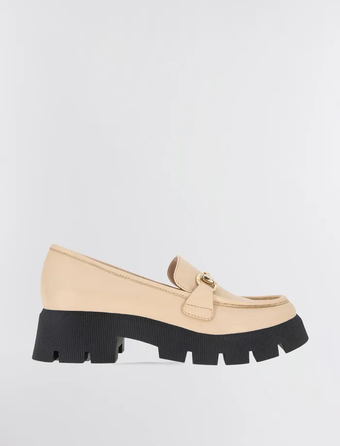 Women Shoes BCBG Cream Raylin Loafer Frappe
