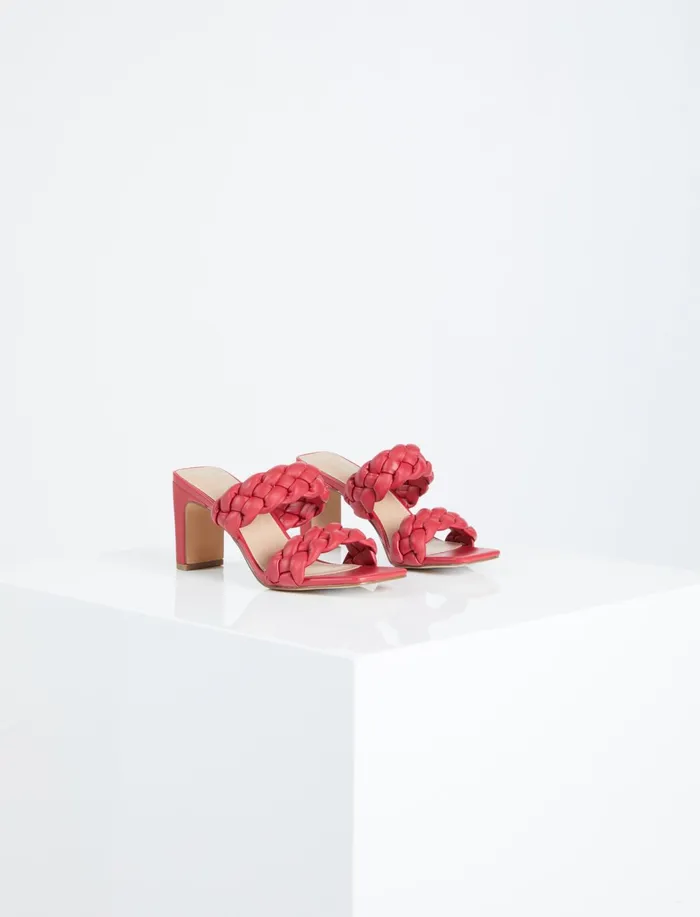 Women Shoes BCBG Finaa Sandal Heel Lipstick