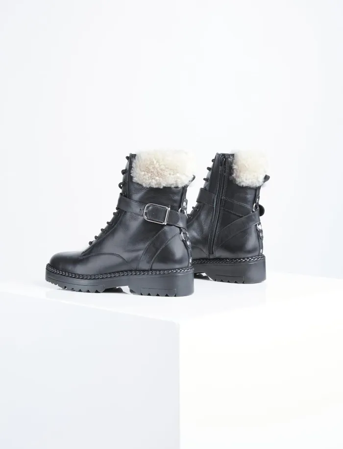 Women Shoes BCBG Helina Combat Boot Black Women Shoes BCBG Helina Combat Boot Black