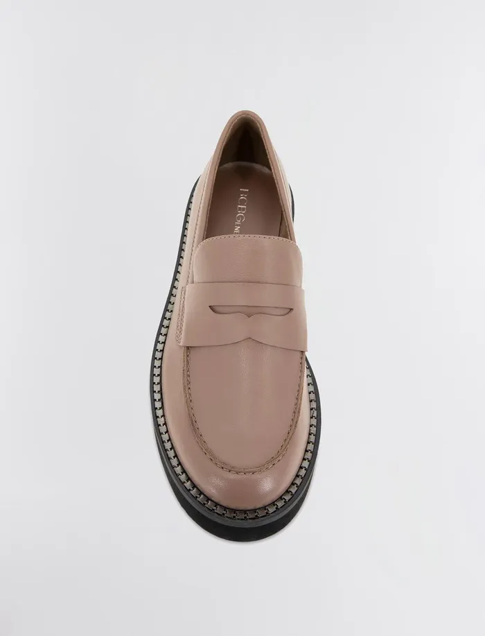 Women Shoes BCBG Taupe Sabin Loafer Taupe