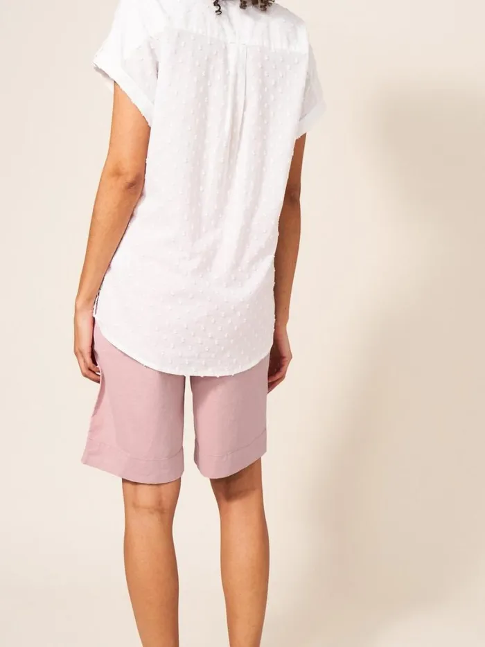 Women SHORTS White Stuff Hayley Organic Chino Shorts Mid Pink Women SHORTS White Stuff Hayley Organic Chino Shorts Mid Pink
