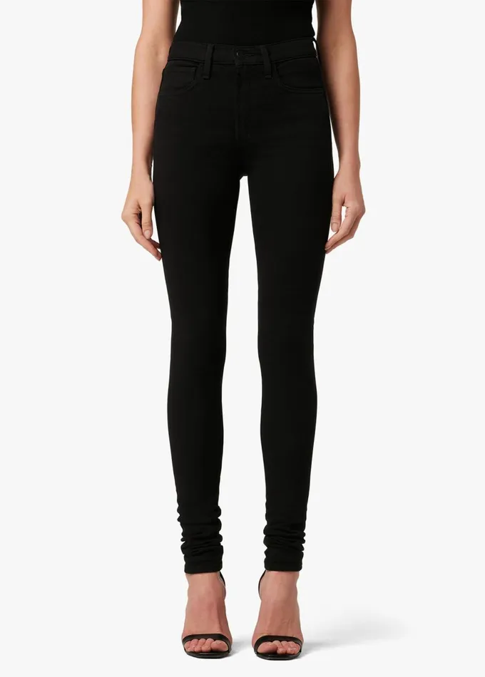 Women Skinny Joe039s Jeans THE TWIGGY Black
