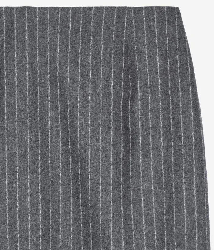 Women Skirts and Shorts THE KOOPLES Midlength Striped Pencil Skirt