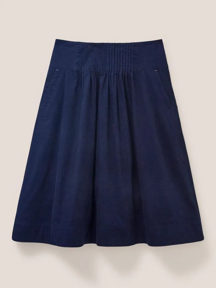 Women SKIRTS White Stuff Charlotte Cord Midi Skirt Dark Navy Women SKIRTS White Stuff Charlotte Cord Midi Skirt Dark Navy