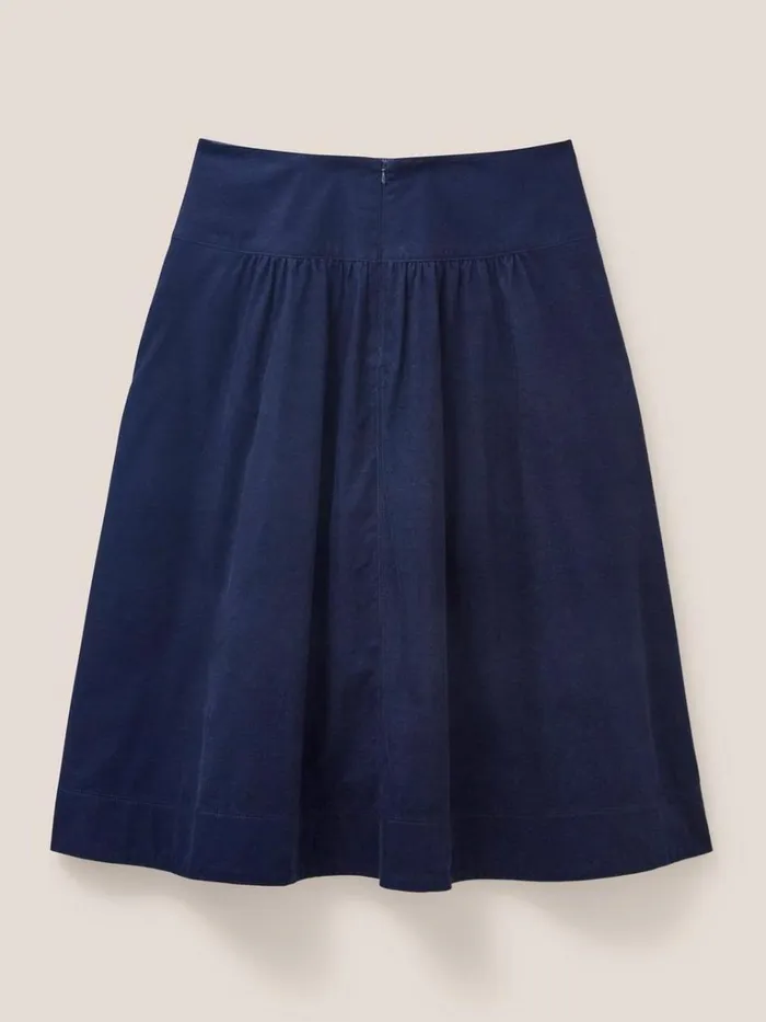 Women SKIRTS White Stuff Charlotte Cord Midi Skirt Dark Navy Women SKIRTS White Stuff Charlotte Cord Midi Skirt Dark Navy