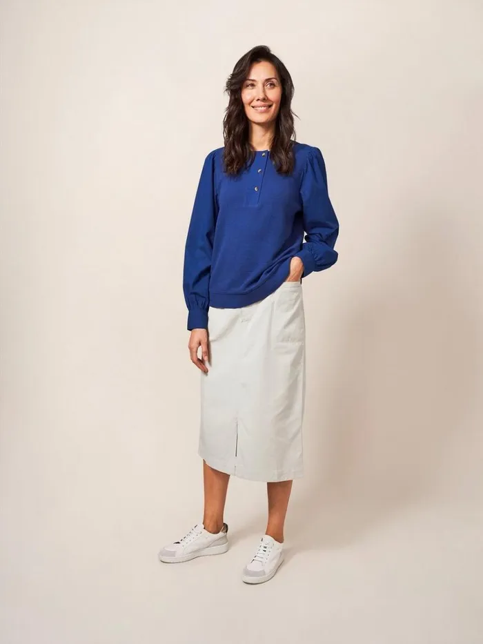 Women SKIRTS White Stuff Penny Midi Skirt Mid Grey