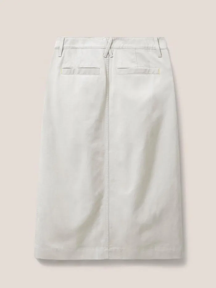 Women SKIRTS White Stuff Penny Midi Skirt Mid Grey Women SKIRTS White Stuff Penny Midi Skirt Mid Grey