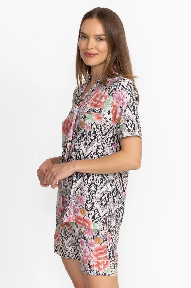 Women Sleepwear Johnny Was THE SHORT PJ SET Azzie Flower Women Sleepwear Johnny Was THE SHORT PJ SET Azzie Flower