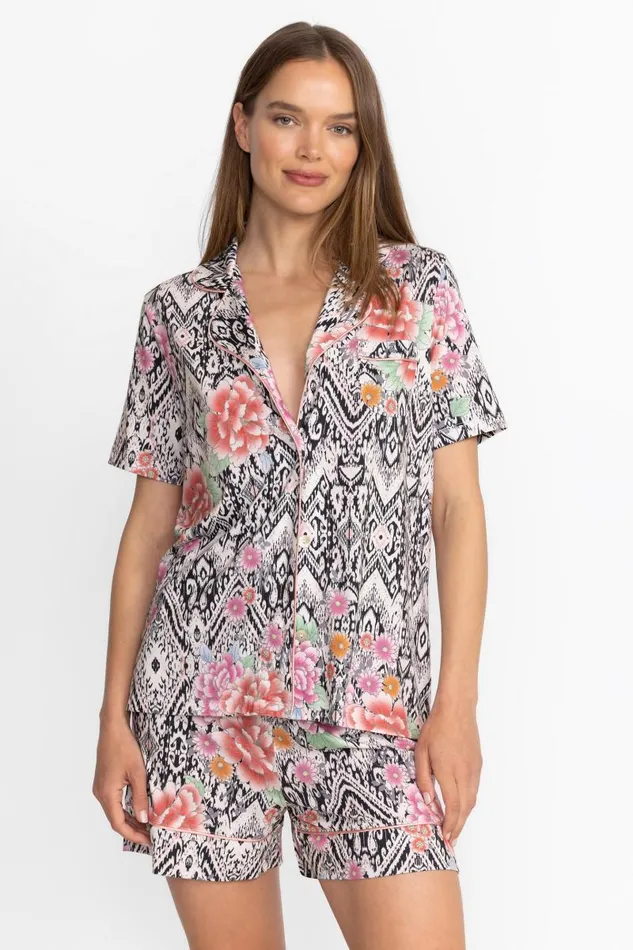 Women Sleepwear Johnny Was THE SHORT PJ SET Azzie Flower Women Sleepwear Johnny Was THE SHORT PJ SET Azzie Flower