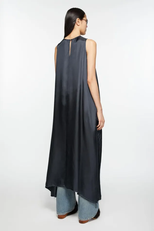 Women Sleeveless Dress Anthracite Grey Acne Studios Dresses