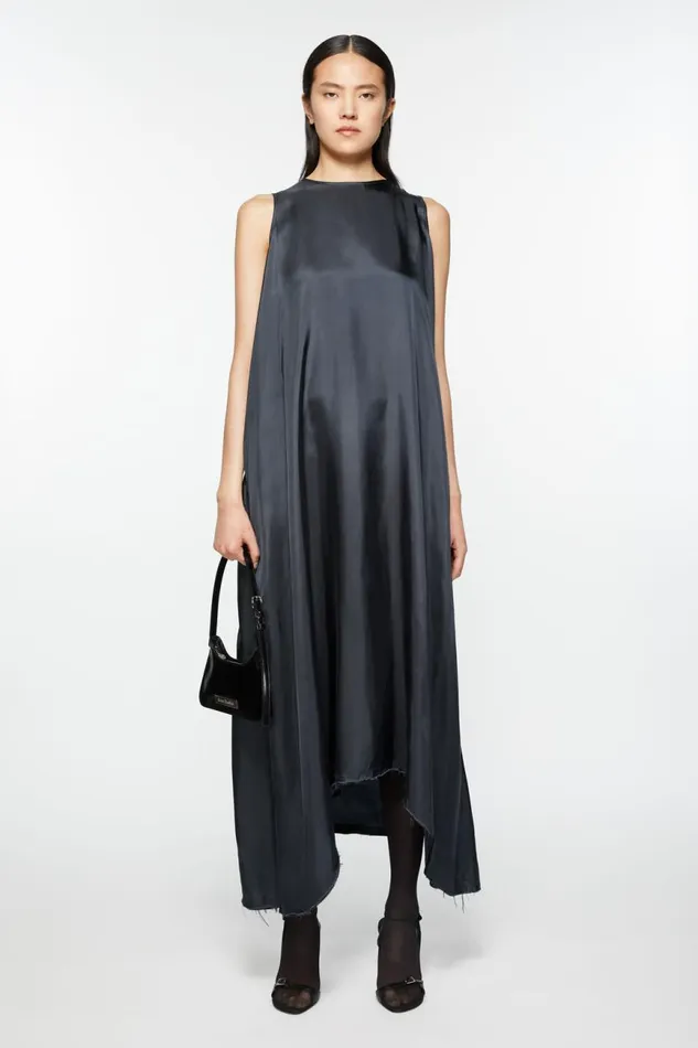 Women Sleeveless Dress Anthracite Grey Acne Studios Dresses