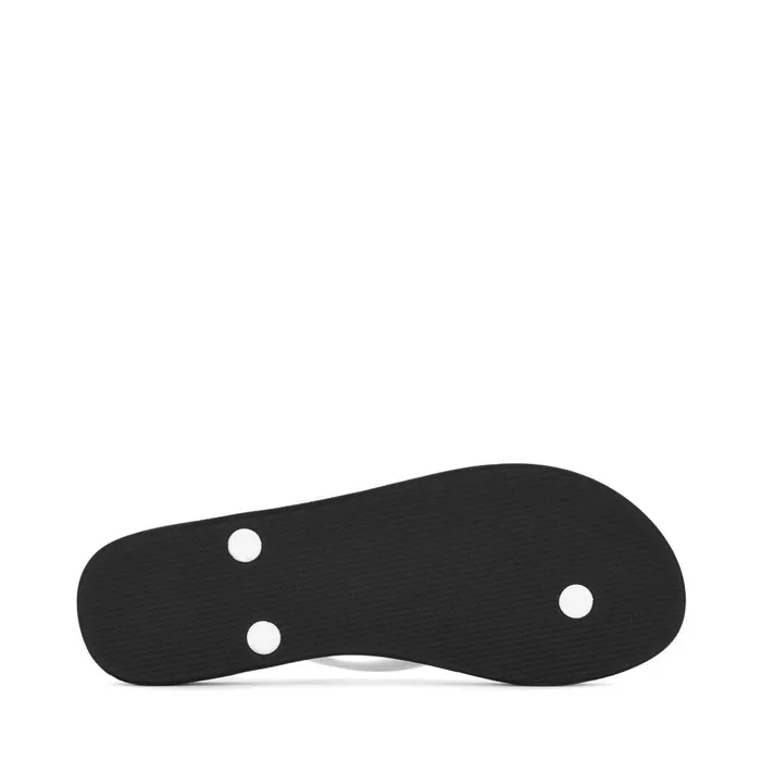 Women Slippers Woman 4121 FLIP FLOPS FlipFlop BLACKWHITE Superga Flip Flops