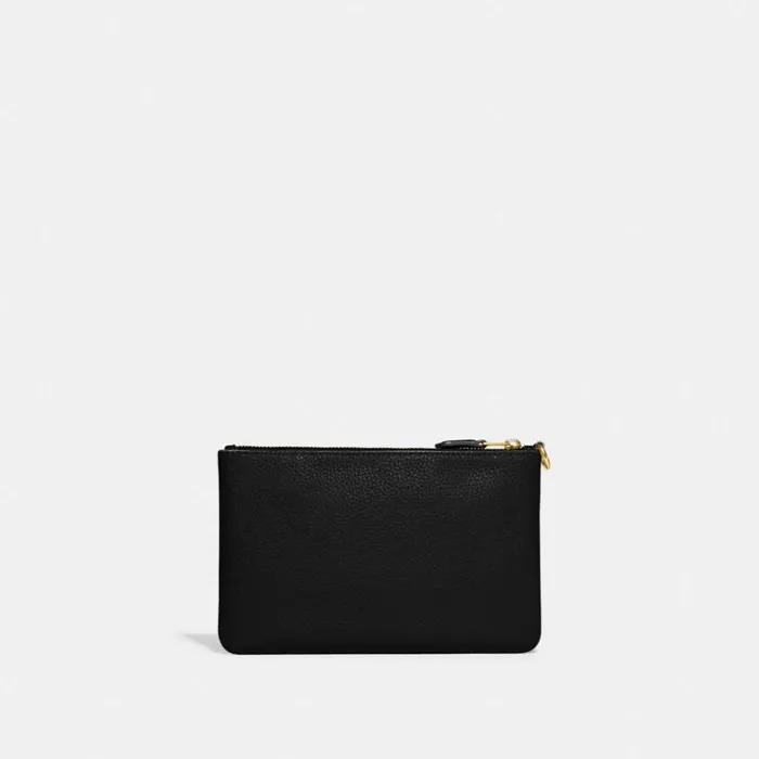 Women Small Wristlet Brassblack Coach Wristlets