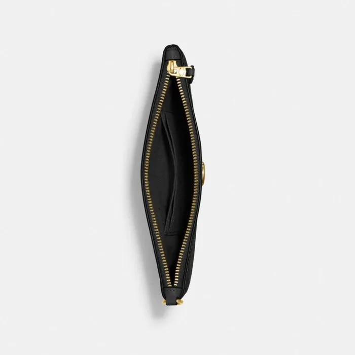 Women Small Wristlet Brassblack Coach Wristlets
