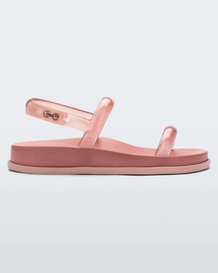 Women Soft Wave Sandal Pinkclear Pink Melissa Sandals