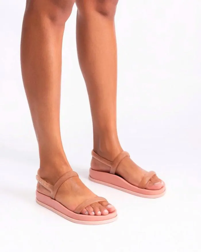 Women Soft Wave Sandal Pinkclear Pink Melissa Sandals