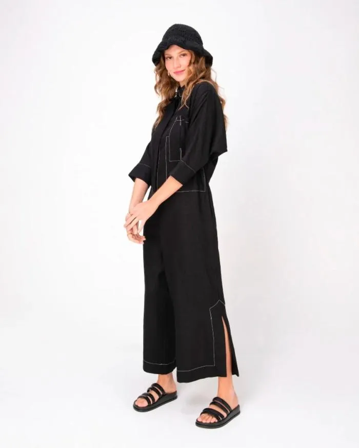 Women Soft Wave Slide Black Melissa Slides