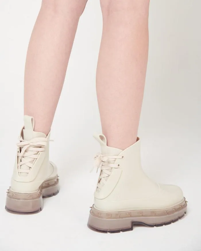Women Spikes Boot Beige Melissa Boots