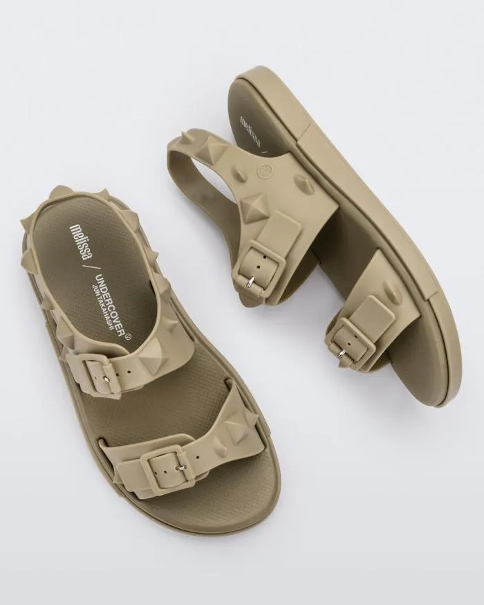 Women Spikes Sandal Beige Melissa Sandals