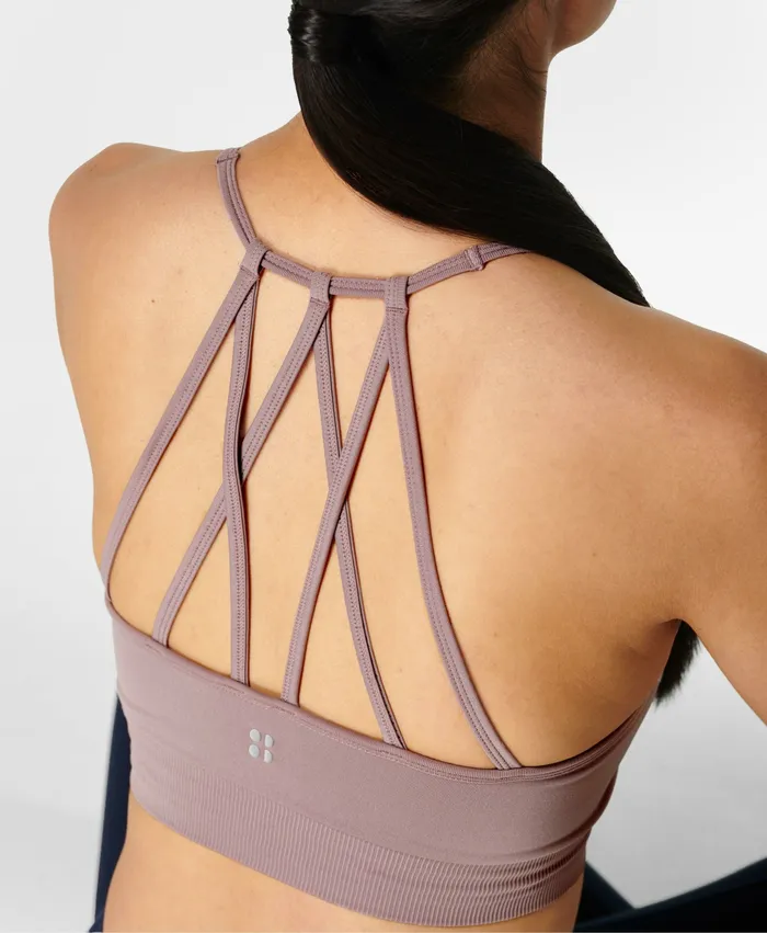 Women Spirit Reformed Yoga Bra Dusk Pink Underwear Sweaty Betty
