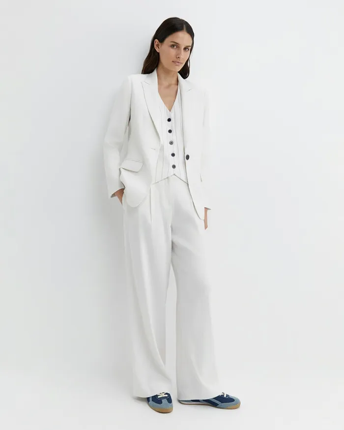 Women Sportscraft Blazers Brianne Blazer White