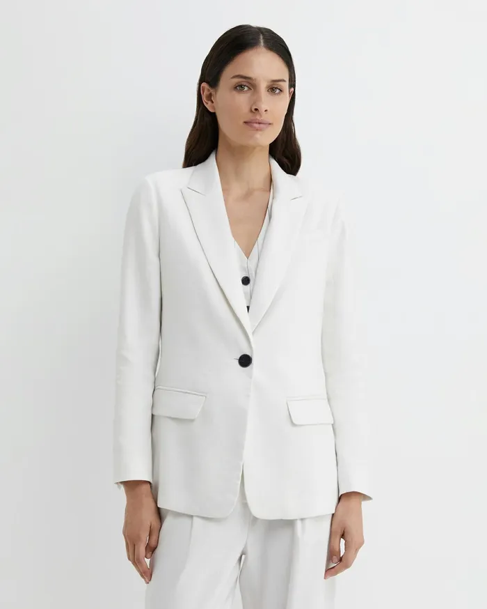 Women Sportscraft Blazers Brianne Blazer White