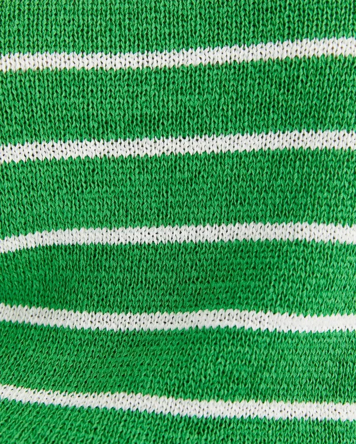 Women Sportscraft Knits and Cardigans Josie Tape Yarn Crew Knit Green Multi