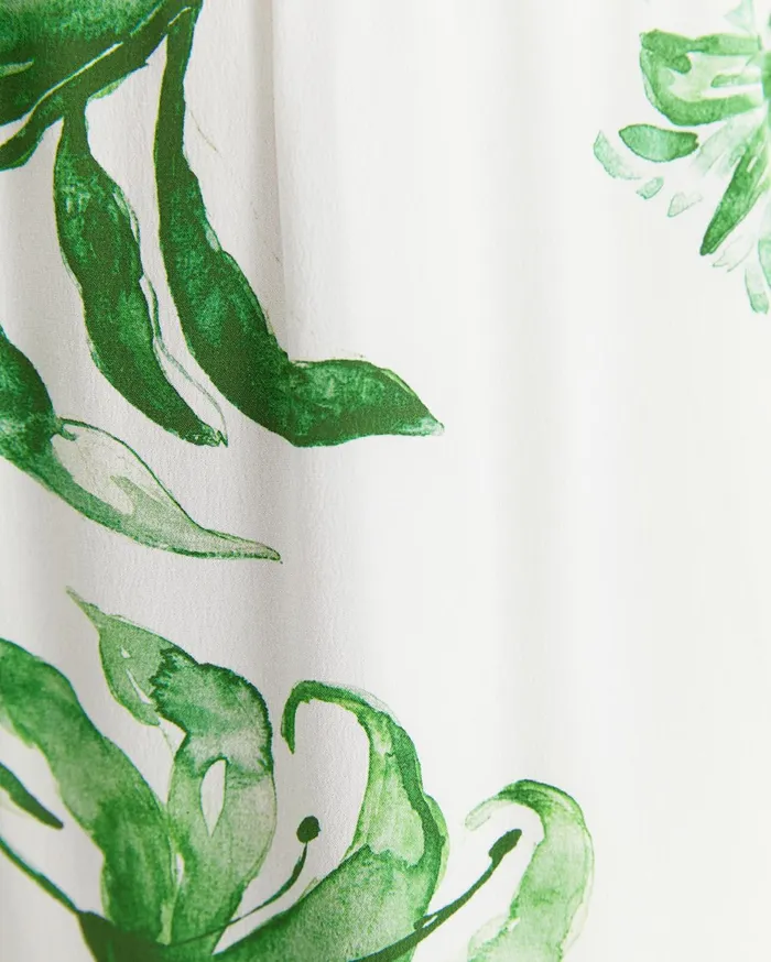 Women Sportscraft Pants Botanical Silk Wide Leg Pant Green Multi