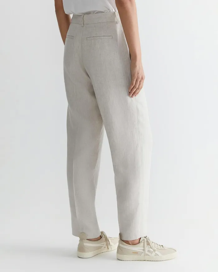 Women Sportscraft Pants Freya Straight Linen Pant String