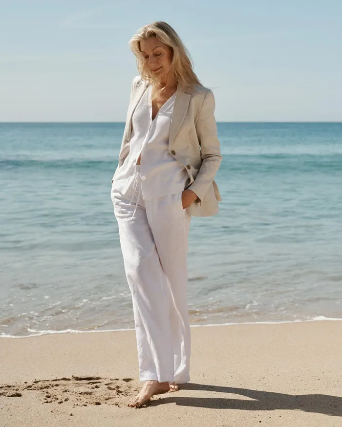 Women Sportscraft Pants Lulu Drawcord Pant White