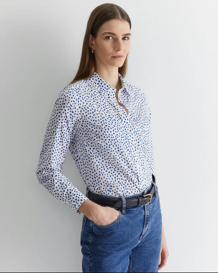 Women Sportscraft Shirts Geo Lily Voile Shirt Multi