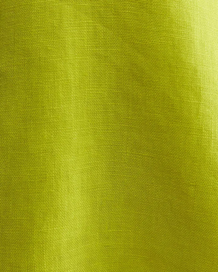 Women Sportscraft Shirts Lulu Blanket Stitch Linen Shirt Celery