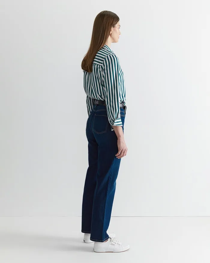 Women Sportscraft Shirts Serena Stripe Shirt Whitegreen