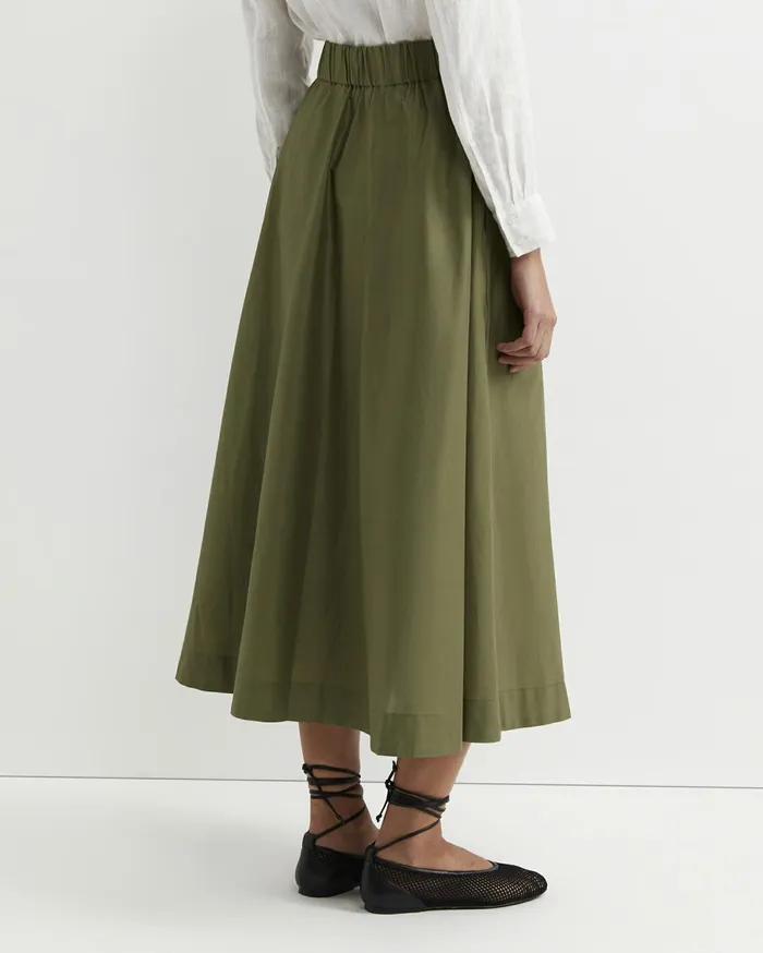 Women Sportscraft Skirts Elina Cotton Maxi Skirt Khaki