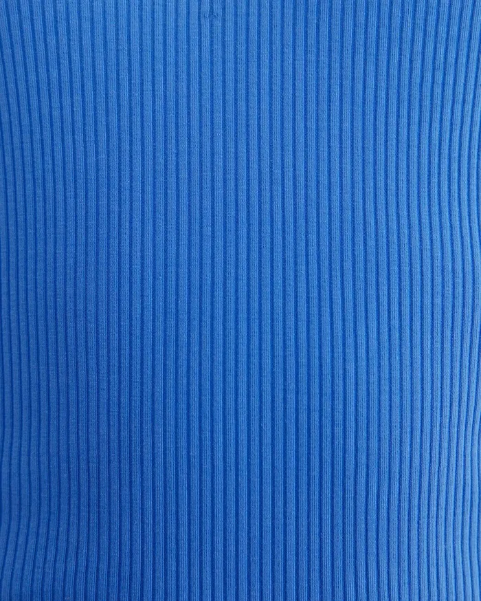 Women Sportscraft Tops and Tees Allie Rib Henley Tee Cerulean