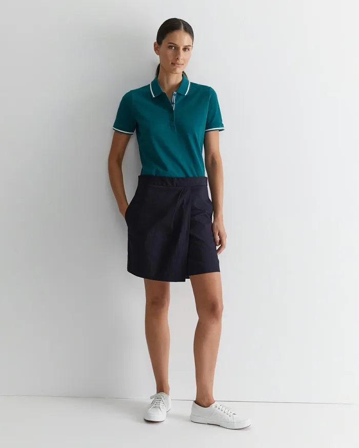 Women Sportscraft Tops and Tees Jodie Pique Polo Teal