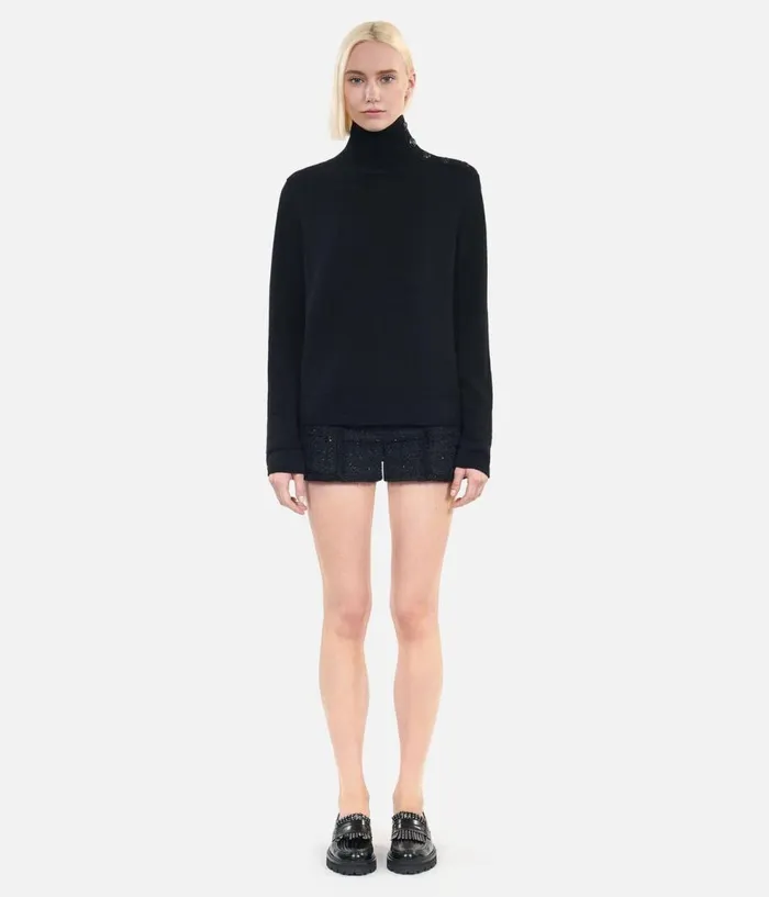 Women Sweaters THE KOOPLES Black Wool Sweater