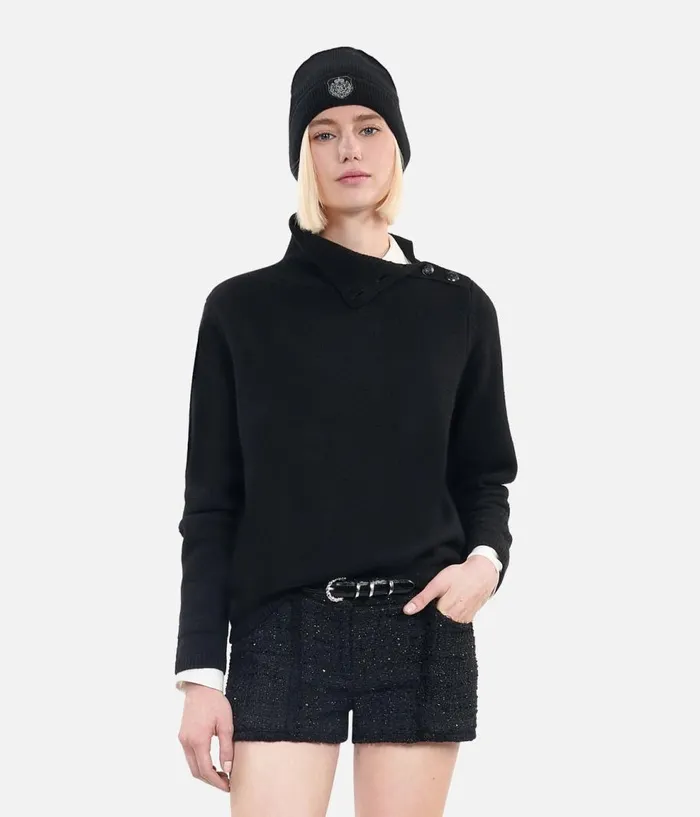 Women Sweaters THE KOOPLES Black Wool Sweater