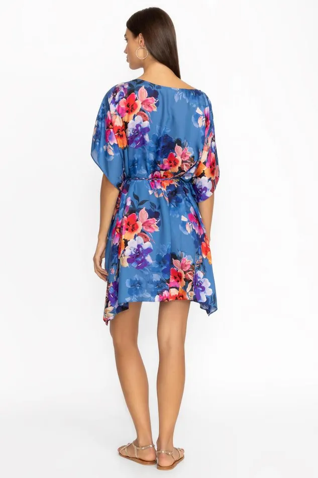 Women Swim and Resort Johnny Was SUMMER DAYS DRESS WITH BRAIDED TIE Summer Days blue Women Swim and Resort Johnny Was SUMMER DAYS DRESS WITH BRAIDED TIE Summer Days blue