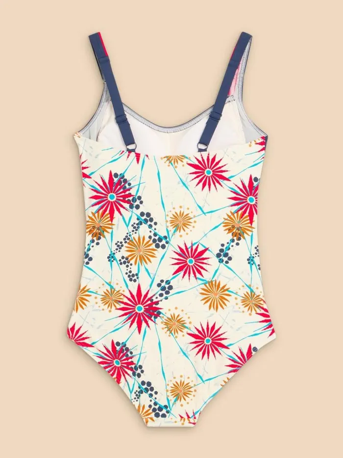 Women SWIMWEAR White Stuff Splash Tummy Control Swimsuit Ivory Multi Women SWIMWEAR White Stuff Splash Tummy Control Swimsuit Ivory Multi