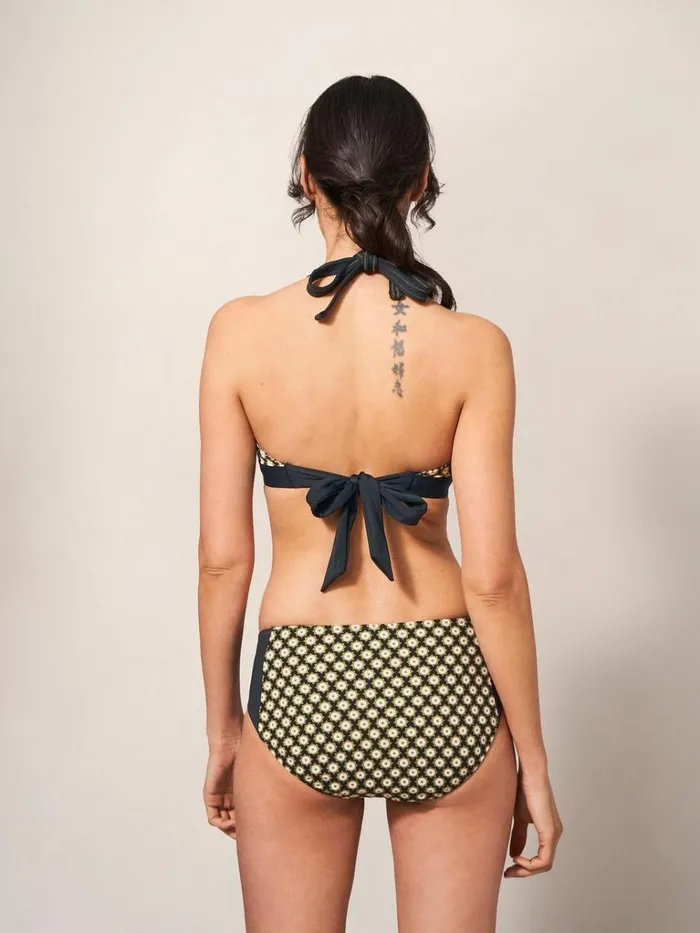 Women SWIMWEAR White Stuff Sunshine Reversible Bottom Black Multi
