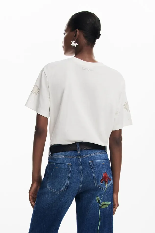 Women Tshirts Desigual Butterfly Tshirt