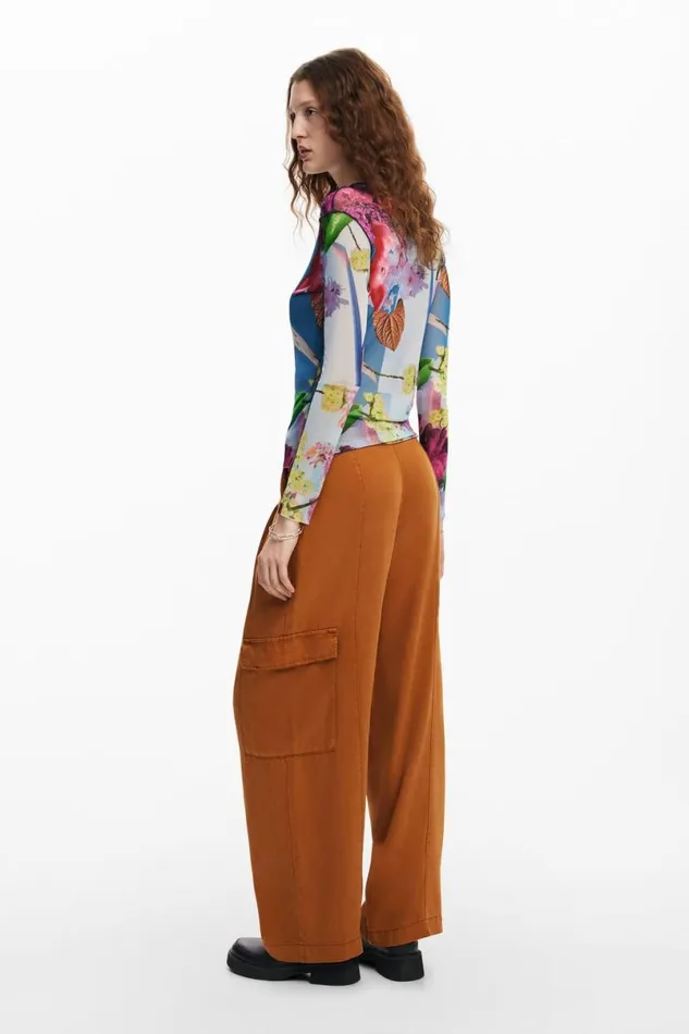 Women Tshirts Desigual Printed Tshirt M Christian Lacroix