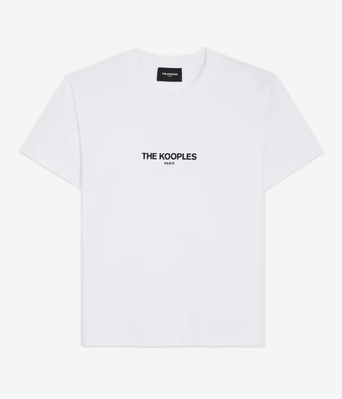 Women Tshirts THE KOOPLES White Logo Tshirt