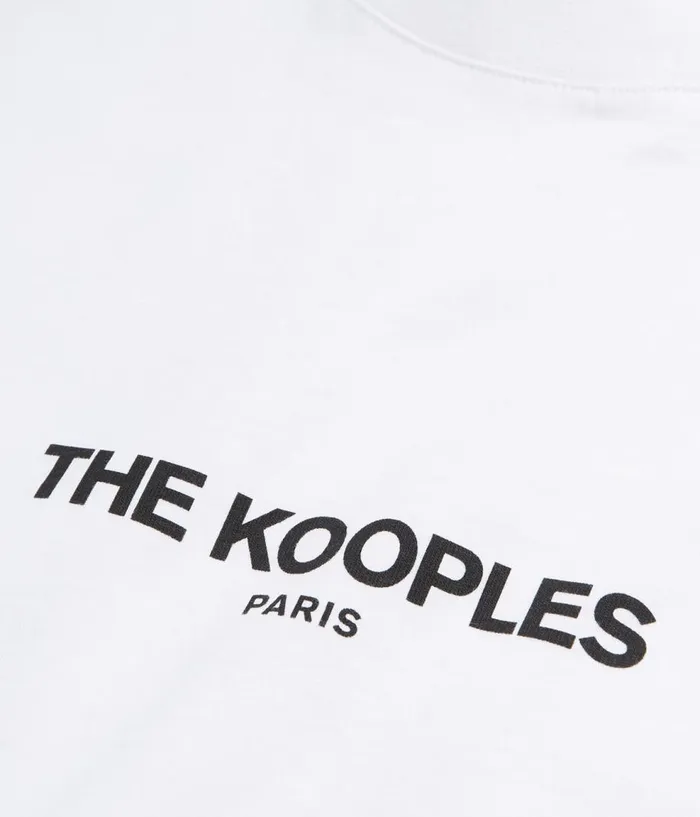 Women Tshirts THE KOOPLES White Logo Tshirt